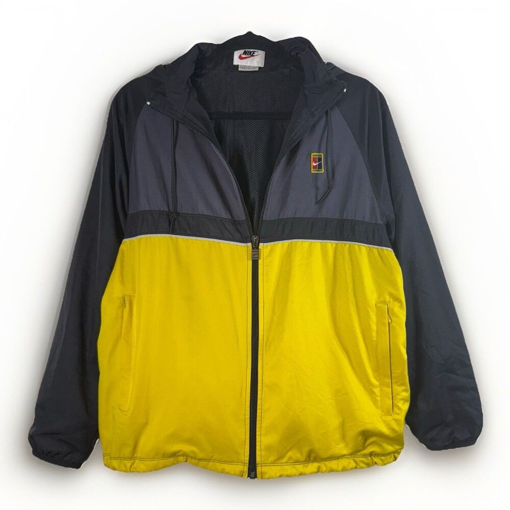 Vintage NIKE Colorblock Windbreaker Jacket Size Small Unisex Full Zip Breathable